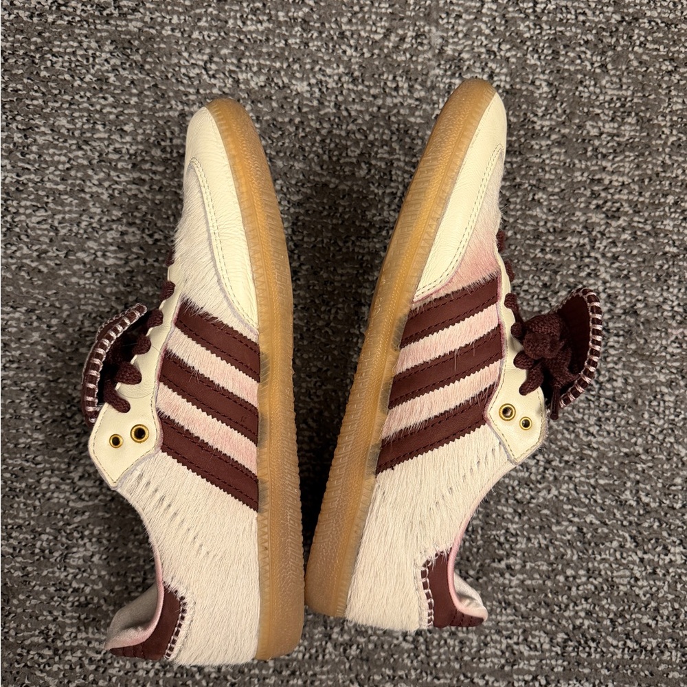 adidas Women's Sneakers in Cream and Brown